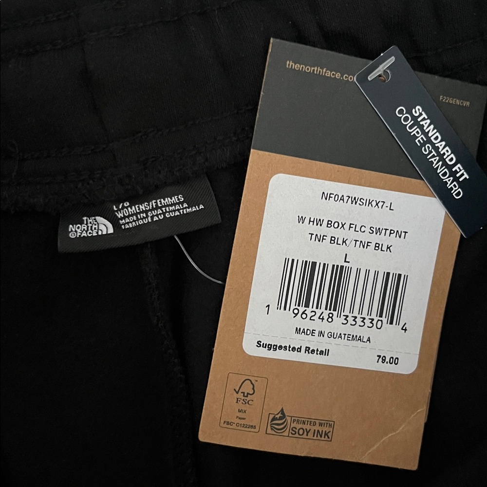 The North Face Black Sweatpants - Picture 3 of 3